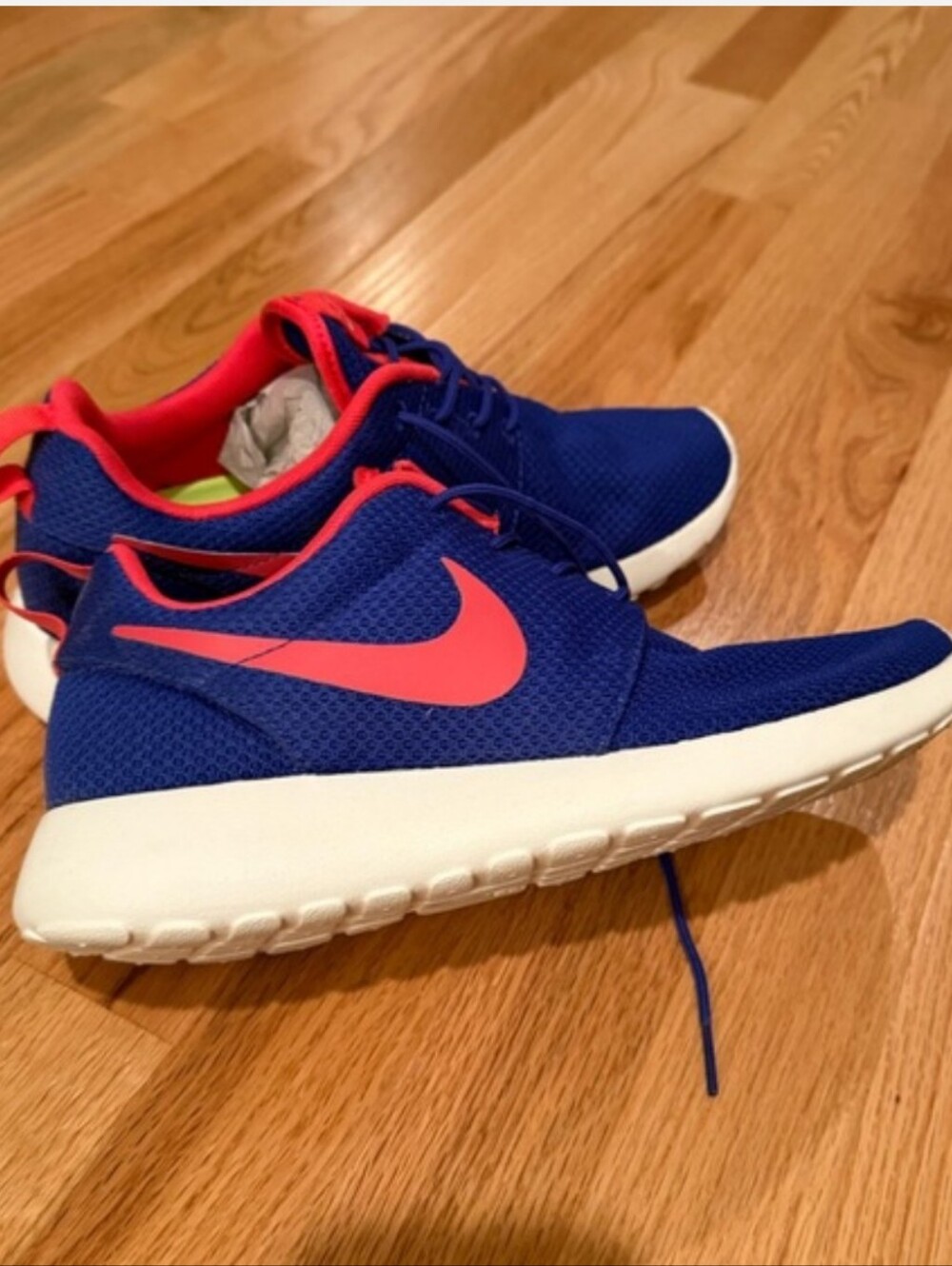 Nike Roshe One Nike iD Custom Blue Red  Near NewSize: Men’s 6.5 / Women’s 8
